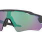Oakley RADAR EV PATH OO9208 Rectangle Sunglasses  9208A1-STEEL 38-138-128 - Color Map grey
