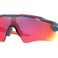 Oakley RADAR EV PATH OO9208 Rectangle Sunglasses  9208C3-TDF POSEIDON 38-138-128 - Color Map blue
