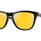 Oakley FROGSKINS (A) OO9245 Rectangle Sunglasses  9245C0-POLISHED BLACK 54-17-138 - Color Map black