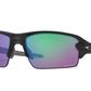 Oakley FLAK 2.0 (A) OO9271 Rectangle Sunglasses  927105-BLACK INK 61-12-133 - Color Map black