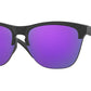 Oakley FROGSKINS LITE OO9374 Round Sunglasses  937431-MATTE BLACK 63-10-138 - Color Map black