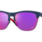 Oakley FROGSKINS LITE OO9374 Round Sunglasses  937446-MATTE POSEIDON 63-10-138 - Color Map blue