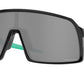 Oakley SUTRO OO9406 Rectangle Sunglasses  940632-POLISHED BLACK 37-137-140 - Color Map black