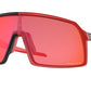 Oakley SUTRO OO9406 Rectangle Sunglasses  940651-MATTE BLACK REDLINE 37-137-140 - Color Map red