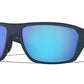 Oakley SPLIT SHOT OO9416 Rectangle Sunglasses  941604-MATTE TRANSLUCENT BLUE 64-17-132 - Color Map blue