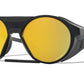 Oakley CLIFDEN OO9440 Round Sunglasses  944007-MATTE BLACK 56-17-146 - Color Map black