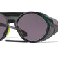 Oakley CLIFDEN OO9440 Round Sunglasses  944017-BLACK GREEN PURPLE SPLATTER 56-17-146 - Color Map multi