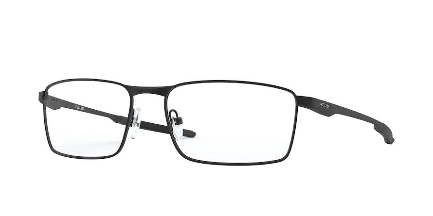 Oakley Optical FULLER OX3227 Rectangle Eyeglasses  322701-SATIN BLACK 57-17-139 - Color Map black