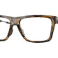 Oakley Optical NXTLVL OX8028 Square Eyeglasses  802804-POLISHED BROWN TORTOISE 58-17-123 - Color Map brown