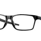 Oakley Optical HEX JECTOR OX8032 Rectangle Eyeglasses  803204-BLACK INK 57-17-141 - Color Map black