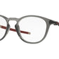 Oakley Optical PITCHMAN R OX8105 Round Eyeglasses  810502-GREY SMOKE 52-19-140 - Color Map grey