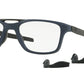 Oakley Optical GAUGE 7.2 ARCH OX8113 Square Eyeglasses  811303-UNIVERSE BLUE 55-17-136 - Color Map blue