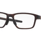 Oakley Optical METALINK OX8153 Rectangle Eyeglasses  815302-MATTE AMBER 55-17-136 - Color Map brown