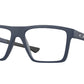 Oakley Optical VOLT DROP OX8167 Square Eyeglasses  816703-SATIN UNIVERSAL BLUE 54-17-147 - Color Map blue