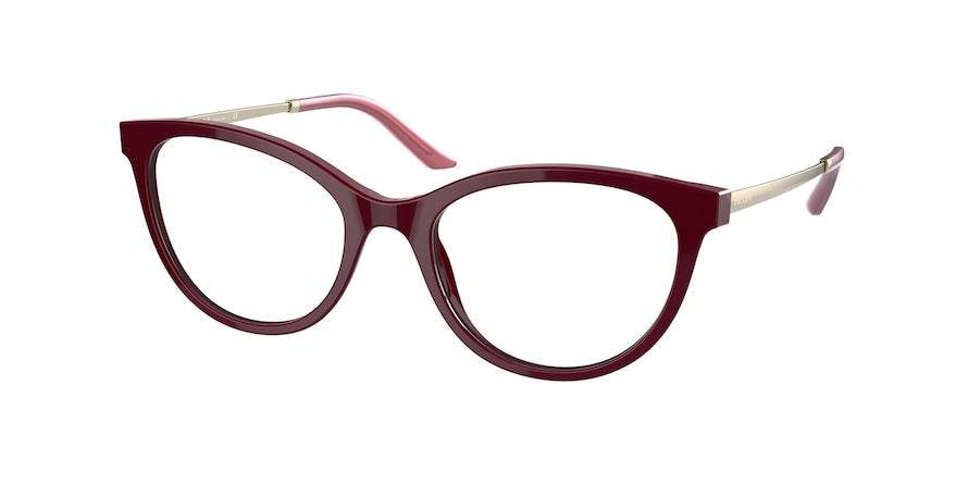 Prada PR17WV Oval Eyeglasses - Lensntrends