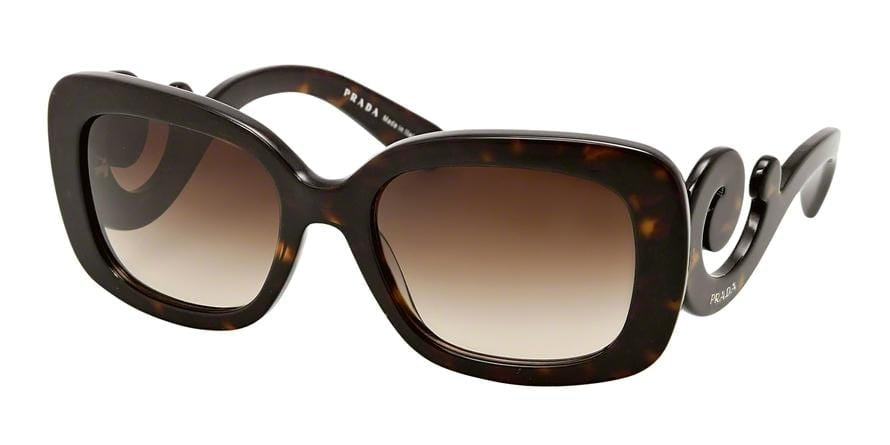 Prada PR 27OS MINIMAL BAROQUE Rectangular Sunglasses For Women