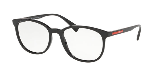 Prada Linea Rossa LIFESTYLE PS07LV Phantos Eyeglasses  1AB1O1-BLACK 55-18-140 - Color Map black