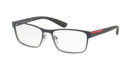 Prada Linea Rossa LIFESTYLE PS50GV Rectangle Eyeglasses  U6U1O1-GREY GRADIENT 55-17-140 - Color Map grey