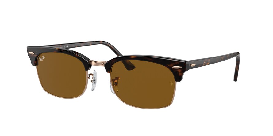 Ray-Ban CLUBMASTER SQUARE RB3916F Rectangle Sunglasses  130933-HAVANA 55-21-145 - Color Map havana