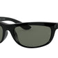 Ray-Ban BALORAMA RB4089 Rectangle Sunglasses  601/58-BLACK 62-19-135 - Color Map black
