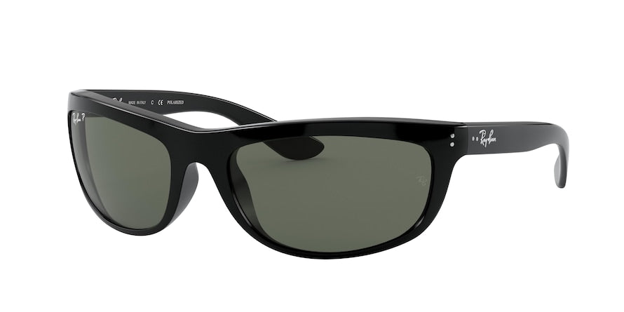 Ray-Ban BALORAMA RB4089 Rectangle Sunglasses  601/58-BLACK 62-19-135 - Color Map black