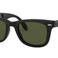 Ray-Ban FOLDING WAYFARER RB4105 Square Sunglasses  601/58-BLACK 54-20-140 - Color Map black