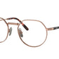 Ray-Ban Optical JACK TITANIUM RX8265V Irregular Eyeglasses  1236-ROSE GOLD 53-20-140 - Color Map gold