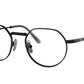 Ray-Ban Optical JACK TITANIUM RX8265V Irregular Eyeglasses  1237-BLACK 53-20-140 - Color Map black