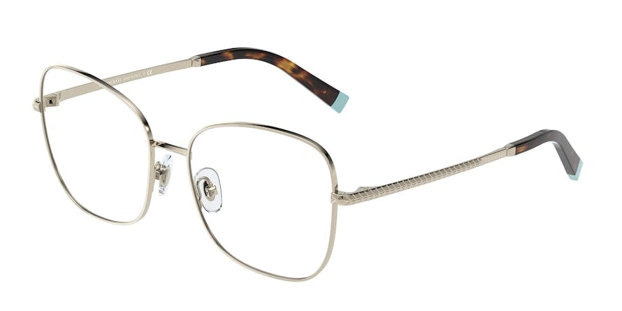 Tiffany TF1146 Square Eyeglasses 6021-PALE GOLD 54-16-140 - Color Map gold