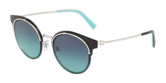 Tiffany TF3061 Round Sunglasses  60019S-SILVER 64-14-140 - Color Map silver