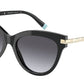 Tiffany TF4182 Cat Eye Sunglasses  80013C-BLACK 55-17-140 - Color Map black
