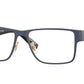 Versace VE1274 Rectangle Eyeglasses  1468-Black 57-140-17 - Color Map Black