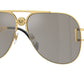 Versace VE2255 Pilot Sunglasses  10026G-Gold 63-145-13 - Color Map Gold