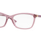 Versace VE3186 Butterfly Eyeglasses  5279-Transparent Violet 54-140-16 - Color Map Violet