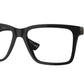 Versace VE3328F Rectangle Eyeglasses  GB1-Black 56-150-16 - Color Map Black