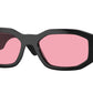 Versace VE4361 Irregular Sunglasses  GB1/84-Black 53-140-18 - Color Map Black