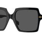 Versace VE4441 Square Sunglasses  GB1/87-Black 55-140-20 - Color Map Black