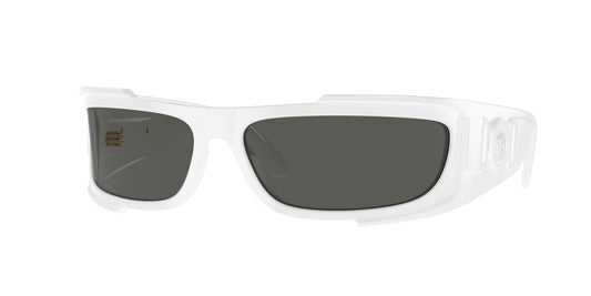 Versace VE4446 Rectangle Sunglasses  314/87-White 67-120-16 - Color Map White