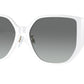 Versace VE4449D Square Sunglasses  314/11-White 58-140-16 - Color Map White