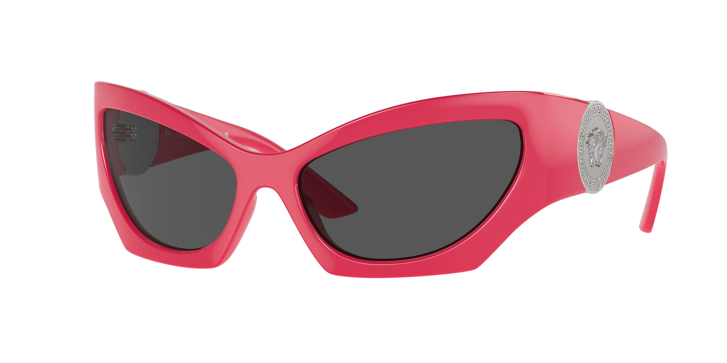 Versace VE4450 Cat Eye Sunglasses  541787-Pink 60-125-16 - Color Map Pink