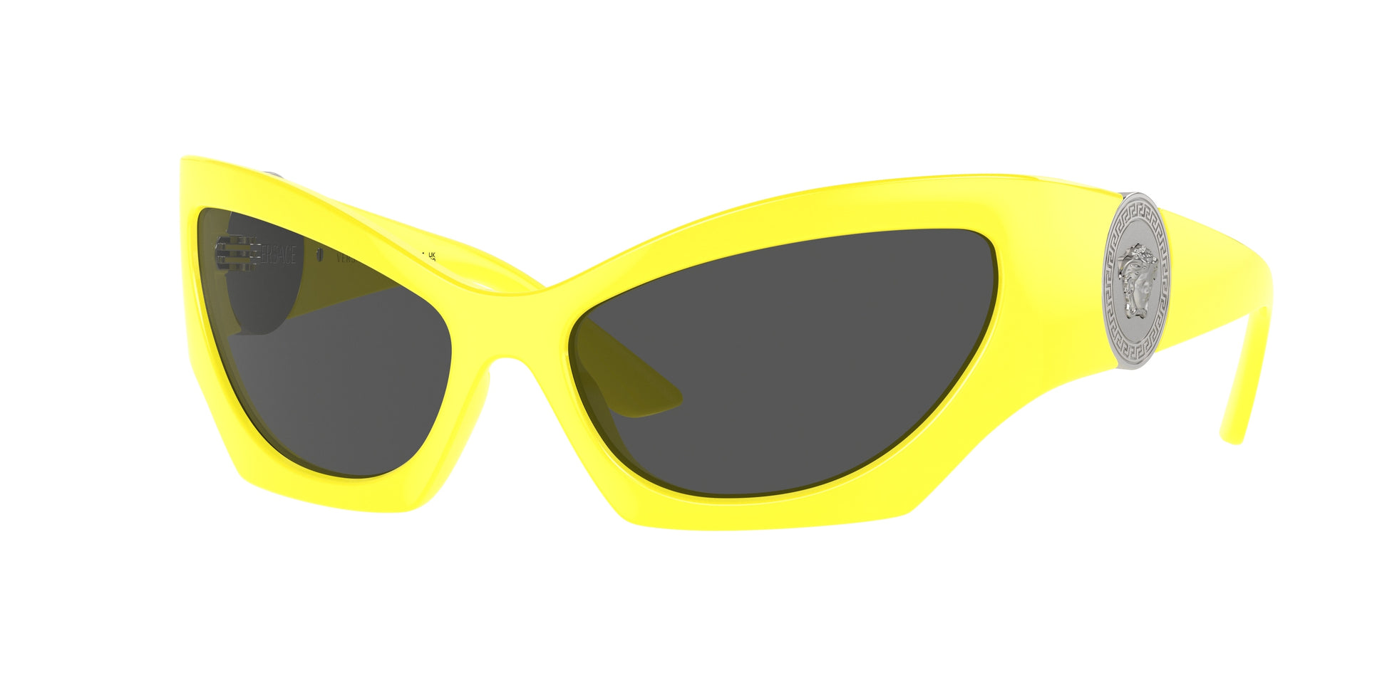 Versace VE4450 Cat Eye Sunglasses  541887-Yellow 60-125-16 - Color Map Yellow