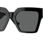 Versace VE4458 Butterfly Sunglasses  GB1/87-Black 54-135-19 - Color Map Black