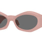 Versace VE4466U Irregular Sunglasses  546387-Pink 54-140-19 - Color Map Pink