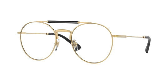 Vogue VO4239 Phantos Eyeglasses  280-GOLD 52-20-145 - Color Map gold