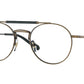 Vogue VO4239 Phantos Eyeglasses  5137-GOLD ANTIQUE 52-20-145 - Color Map gold