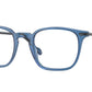 Vogue VO5433 Pillow Eyeglasses  2983-BLUE SEA 52-21-145 - Color Map blue