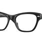 Vogue VO5446 Cat Eye Eyeglasses  W44-BLACK 52-18-135 - Color Map black