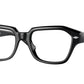 Vogue VO5447F Irregular Eyeglasses  W44-BLACK 51-17-135 - Color Map black