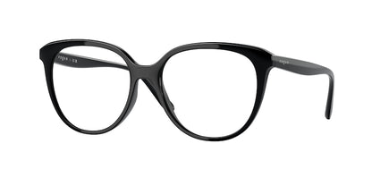 Vogue VO5451F Phantos Eyeglasses  W44-BLACK 53-16-140 - Color Map black