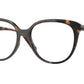 Vogue VO5451F Phantos Eyeglasses  W656-DARK HAVANA 53-16-140 - Color Map havana